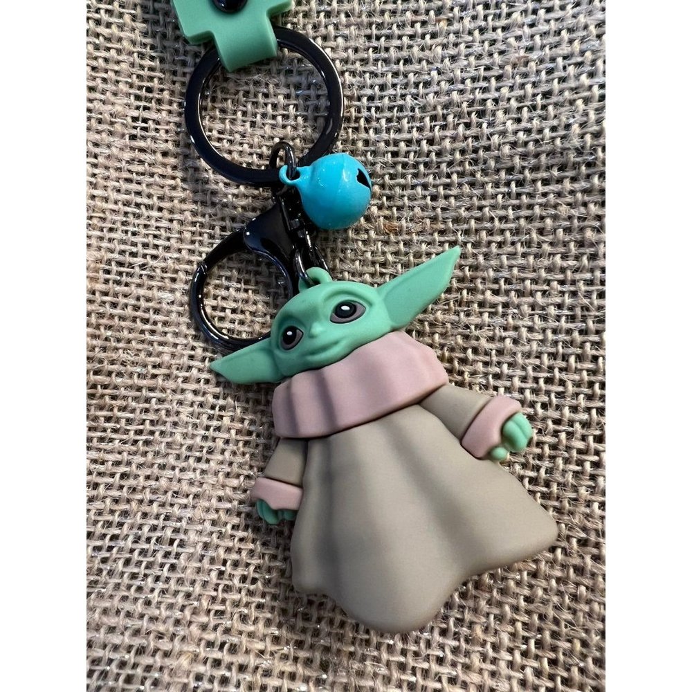 New Baby Yoda PVC  Keychain/Bag Clip‎